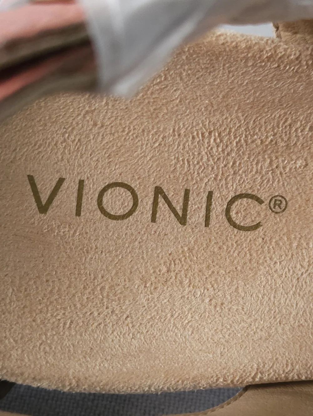Vionic Kaytie‎ Cork Wedge Sandal 10 Clay Coral Coastal Grandmother Quiet Luxury